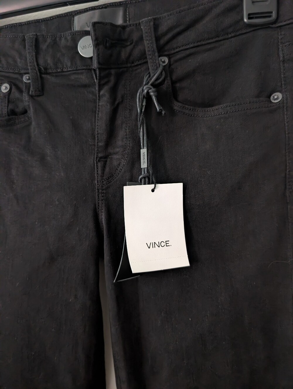 VINCE Black Jeggings NWT Size 26 - Picture 2 of 5